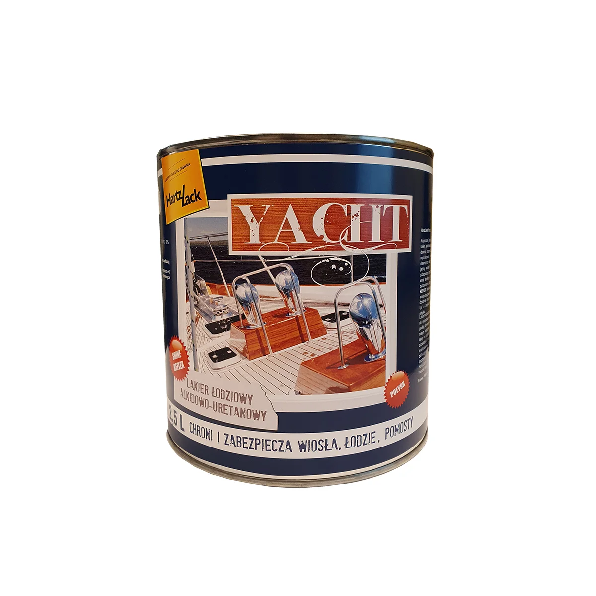 Yacht_2_5l Lakier Yacht Hartzlack do drewna